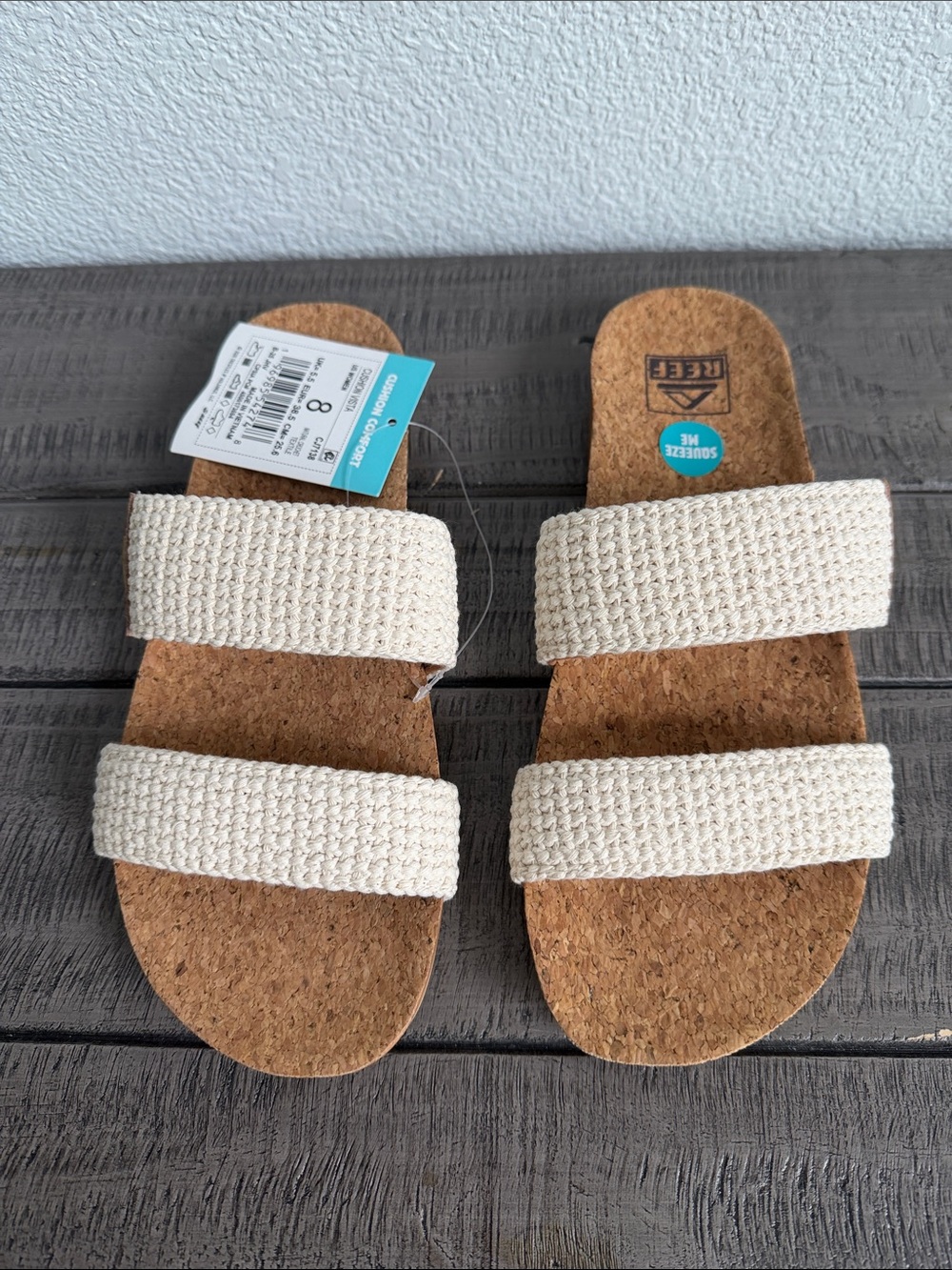 Reef Cushion Bounce Vista Slide Sandal NWT